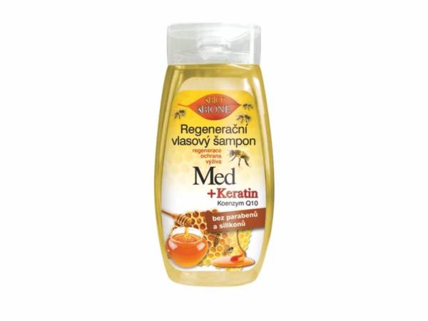 Regenerační vlasový šampon MED + KERATIN + Q10 260 ml